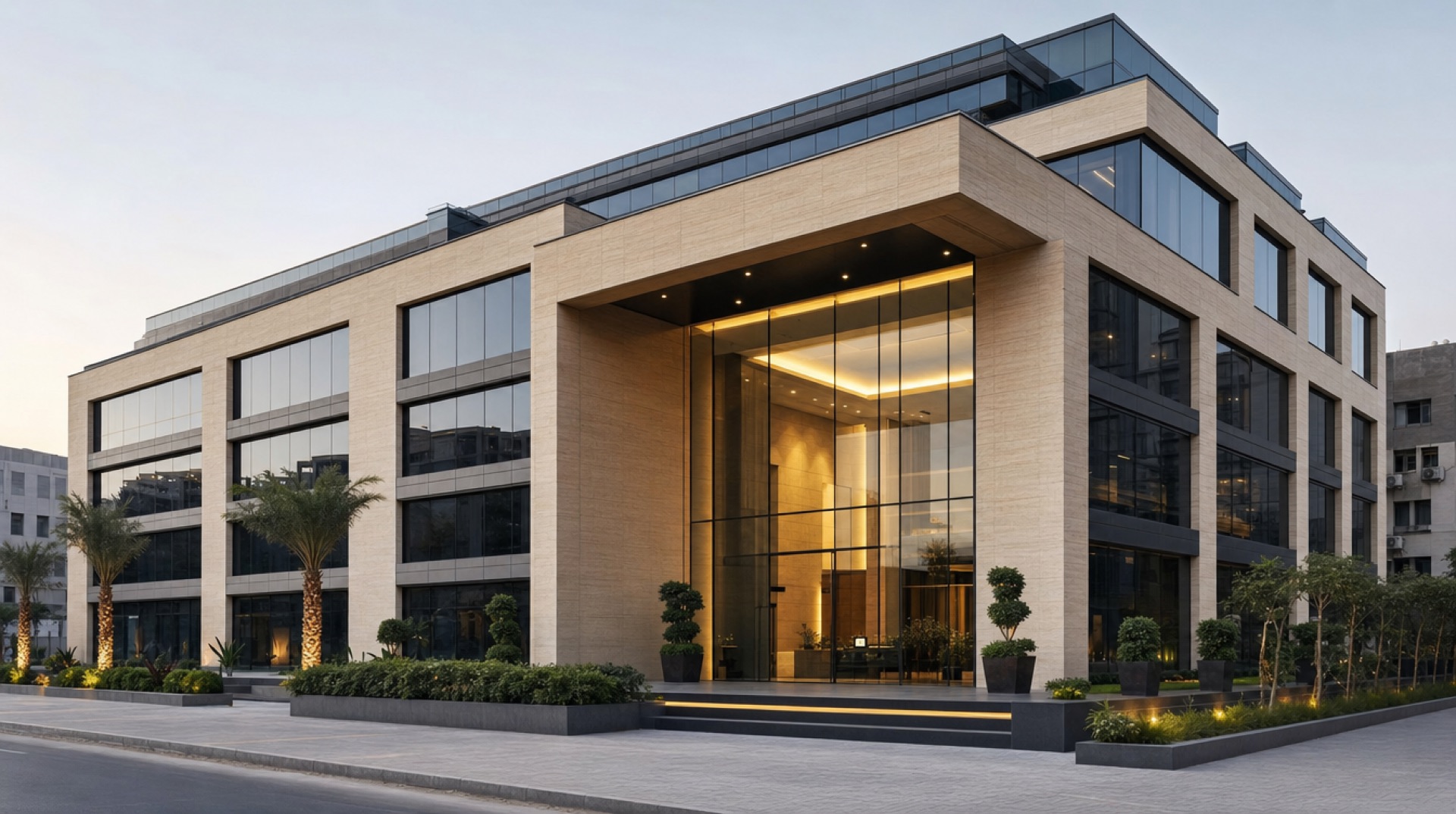 Corporate office plaza in Gulberg Lahore